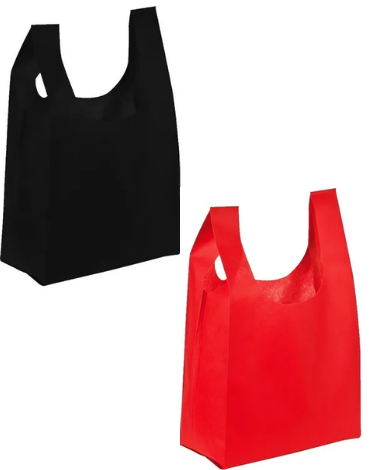 50 Bolsas TNT Ecológicas Reutilizables Reciclables de 40 x 65cm