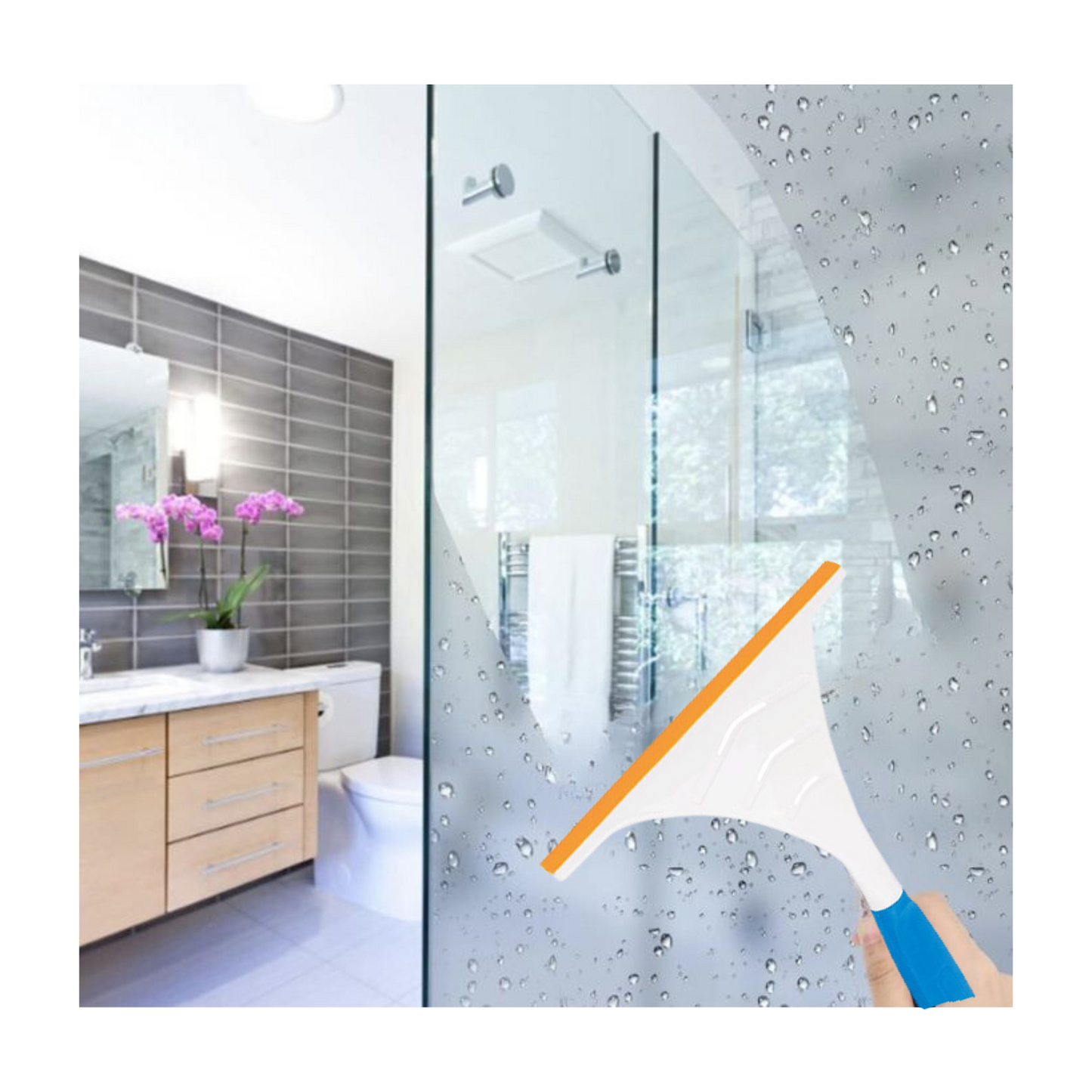 Plumilla Limpia Vidrio Limpiador Espejos Ventanas