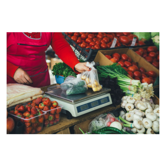 Báscula de plataforma Comercial Digital Pesa Balanza de 40k 220V