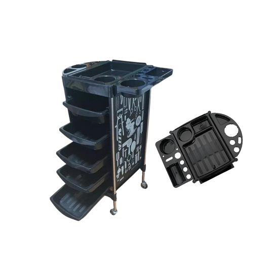 Carrito Ayudante Organizador Multifuncional Para Peluquería Barbería Venzhop