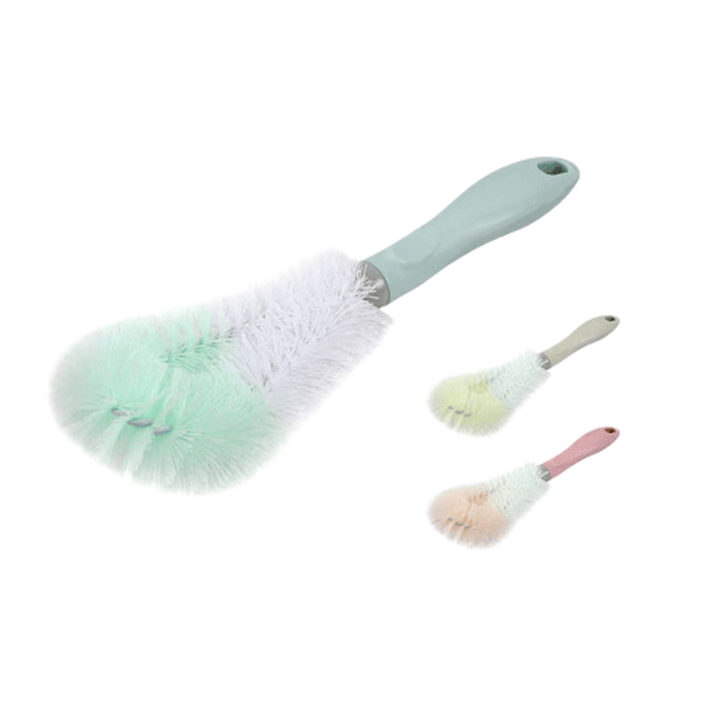 Escobilla Cepillo Limpia Vasos Termos Botellas