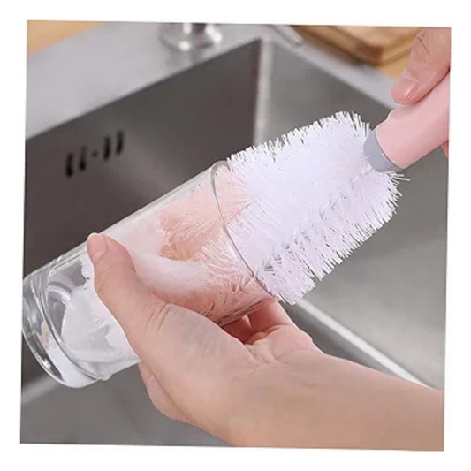 Escobilla Cepillo Limpia Vasos Termos Botellas