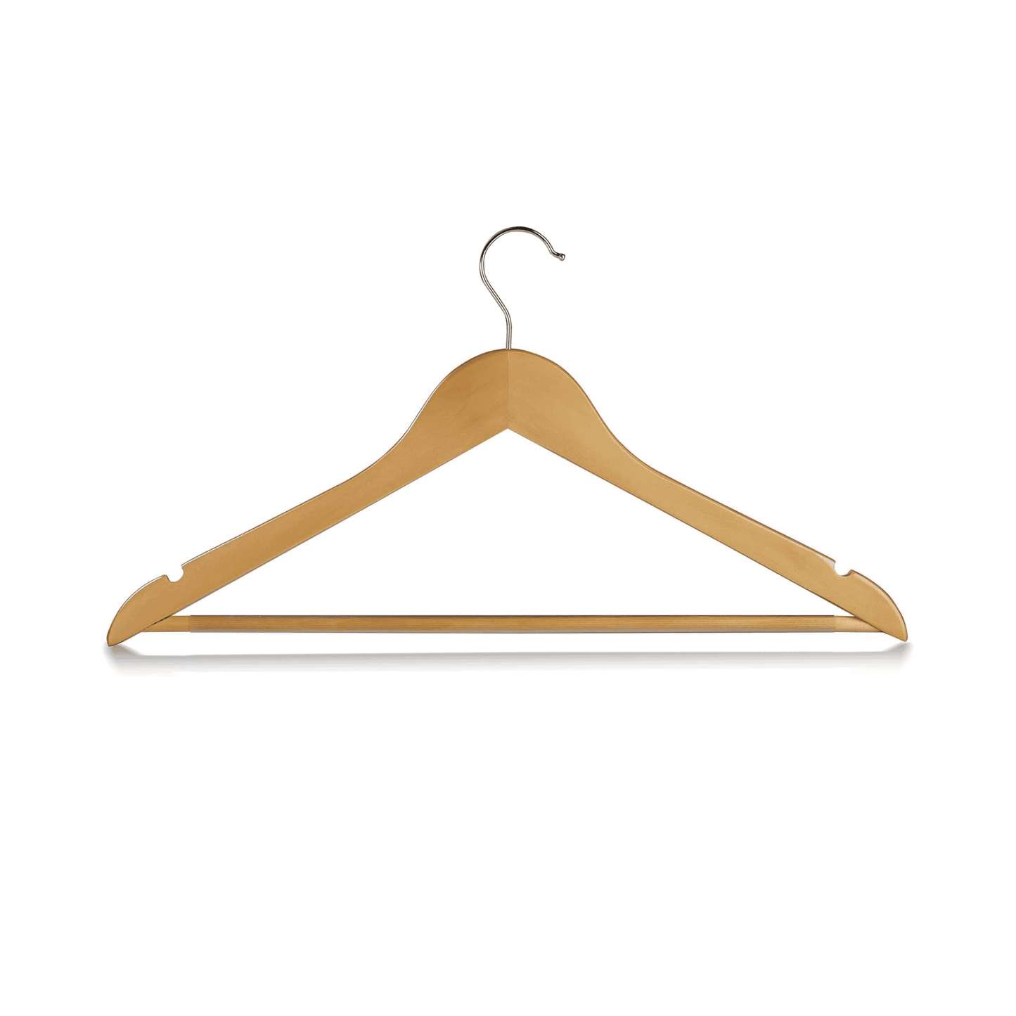 Colgador De ropa Percha Madera Poleras Niños