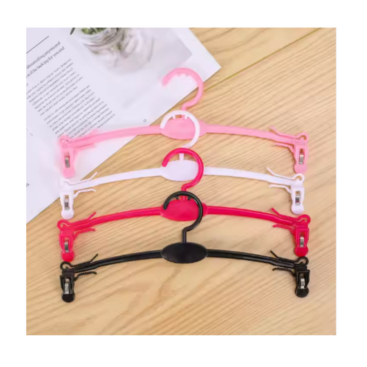 Colgadore de ropa Lencería Ropa Íntima Dama Perchas Plástico 10 Unid