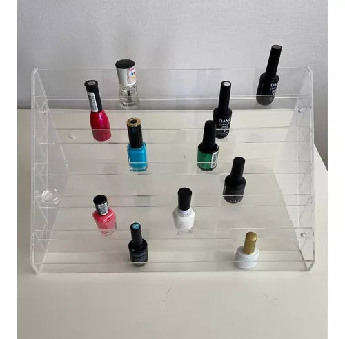 Repisa Exhibidora Para 76 Esmaltes Acrílico Resistente  Venzhop