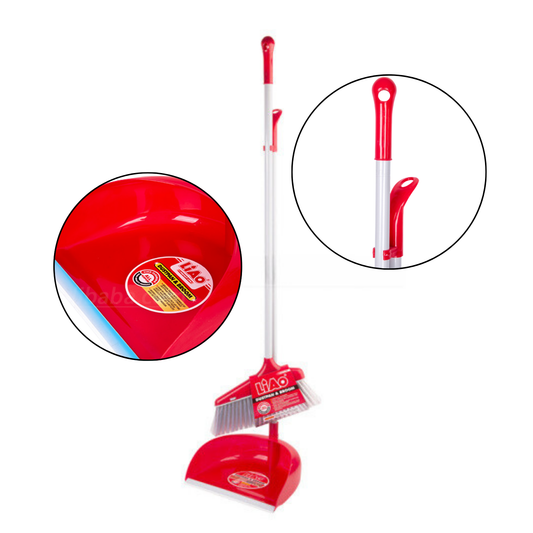 Set Escoba Suave y Pala Recogedor