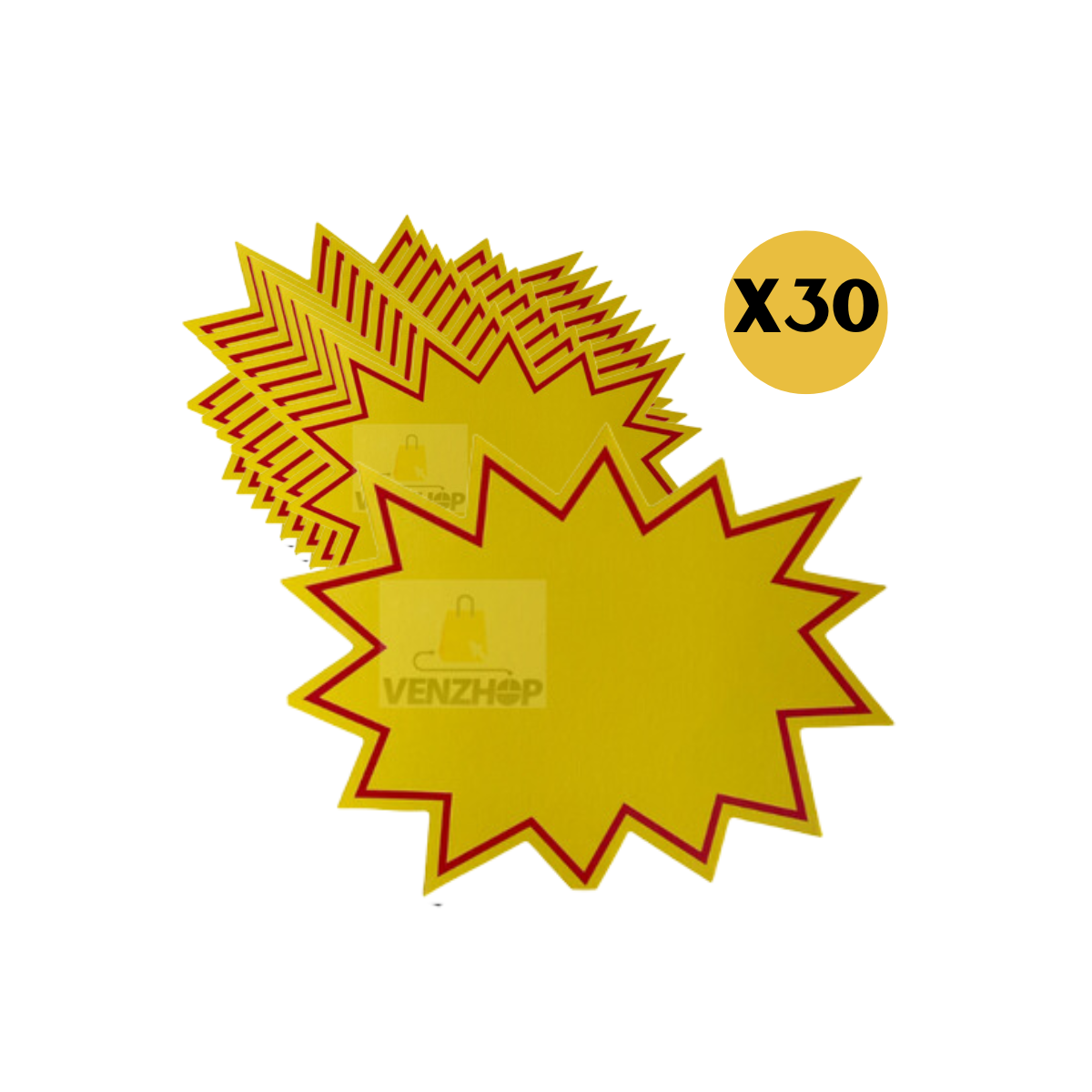 Etiquetas publicitarias De Cartón Para Colocar Precios Ofertas 15cm X 19cm