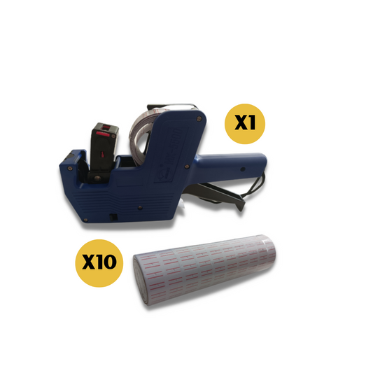 Pack Etiquetadora De Precio/codigo Mas Rollo Etiquetas