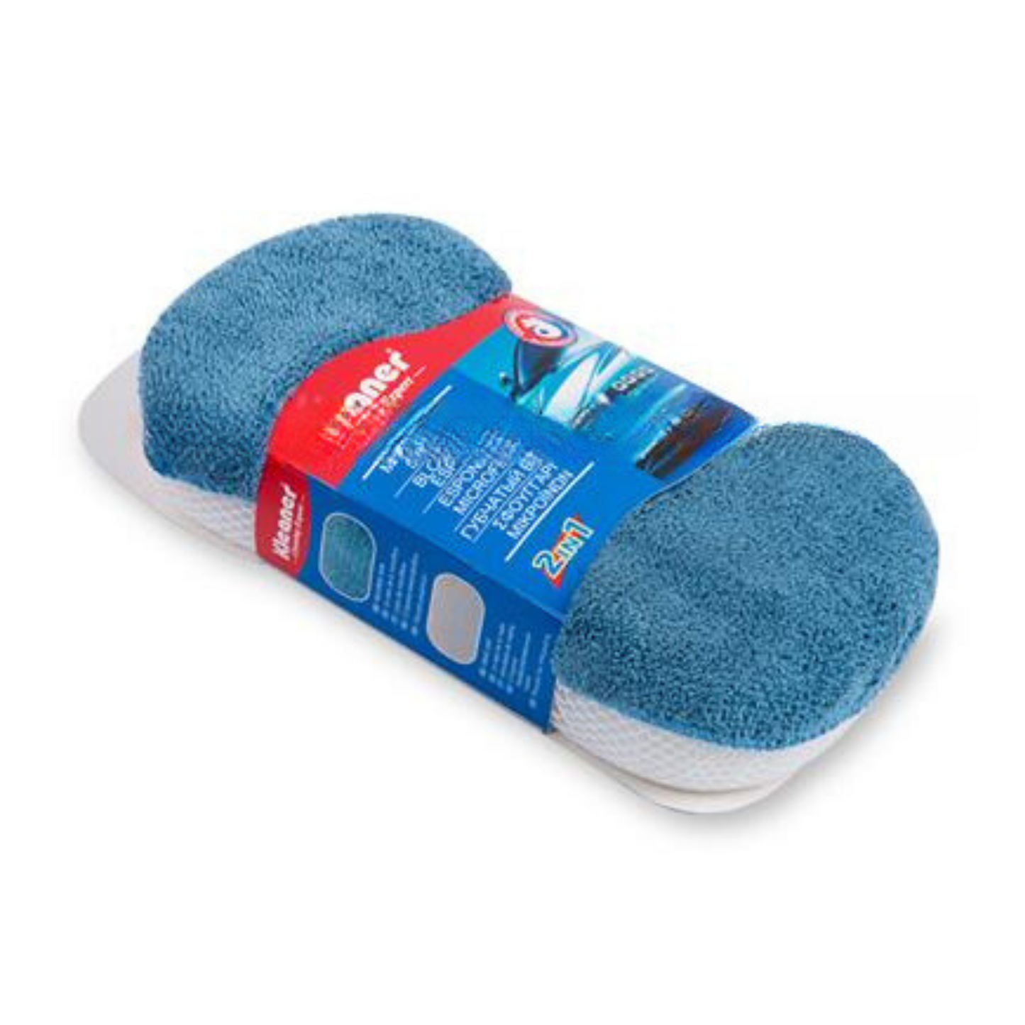 Esponja de Limpieza Microfibra para Auntomóvil 24x12.5cm