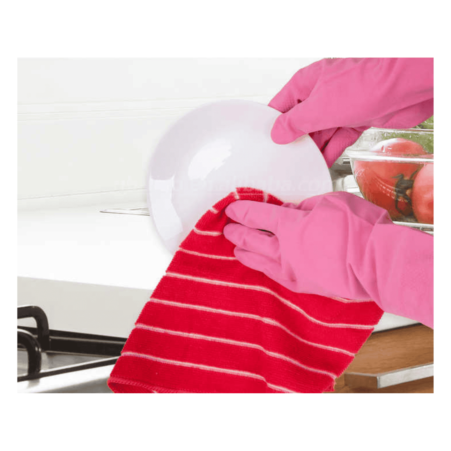 Guantes de Latex Limpieza hogar Talla M