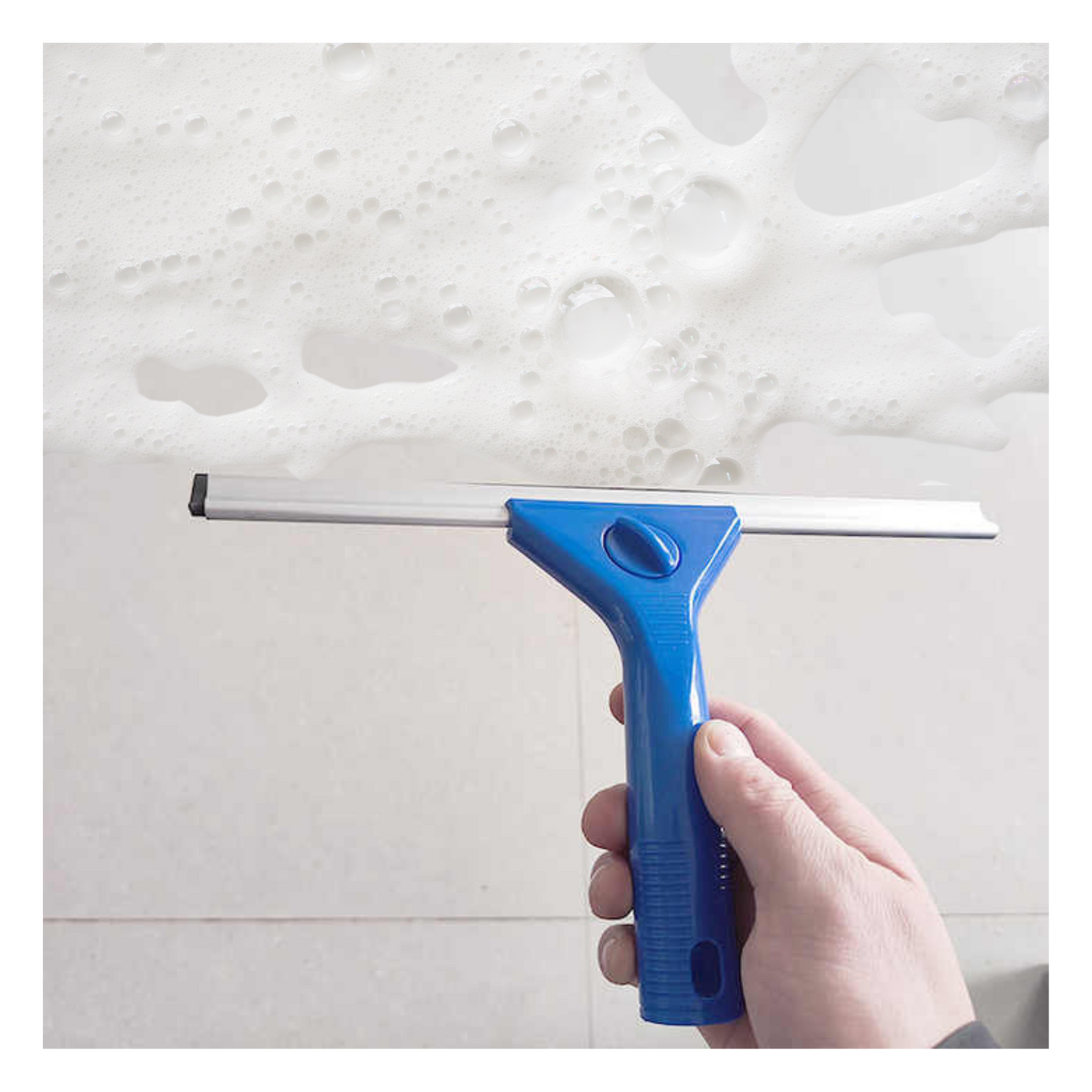 Plumilla Limpia Vidrios Limpiador de Ventanas Espejos 45cm