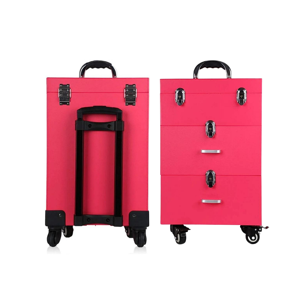 Maleta de Maquillaje Profesional Manicure Multiuso Tipo Tabby