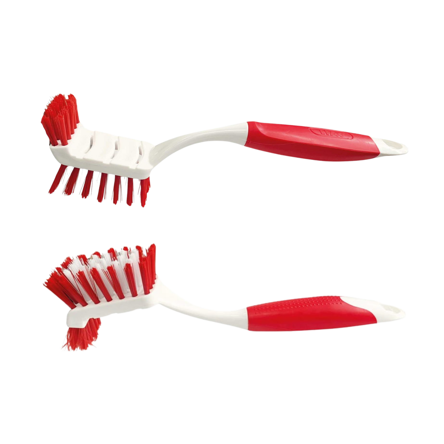 Escobilla Limpieza de Baños Doble Cepillo para Inodoro WC 26.5cm