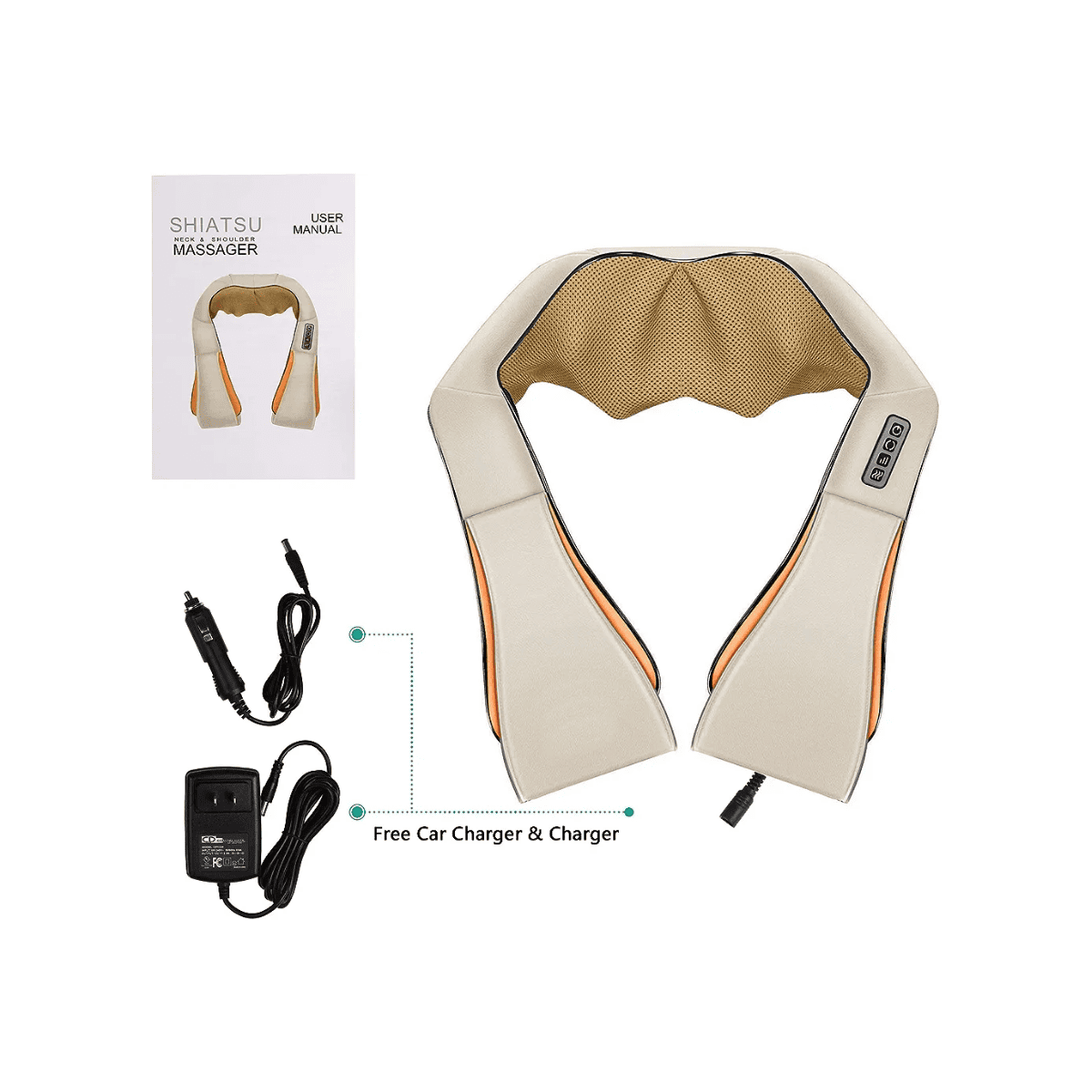 Masajeador Eléctrico Profesional de Espalda Hombro Cuello