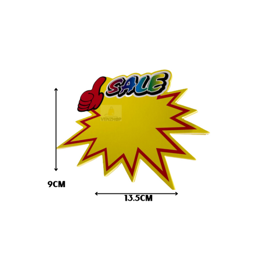 Etiquetas De Cartón Para Colocar Precios 9 Cm X 13.5 Cm