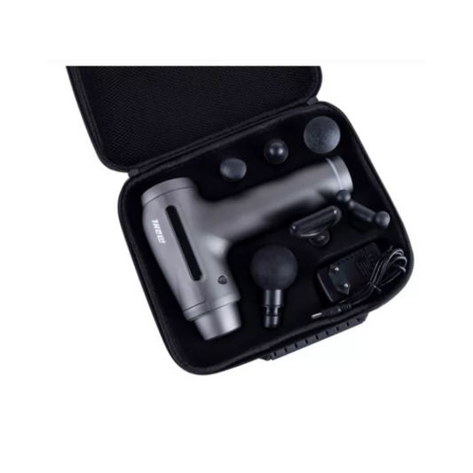 Pistola Masaje Muscular 6 Accesorios Motor Sin Escobillas Bolsa de Regalo