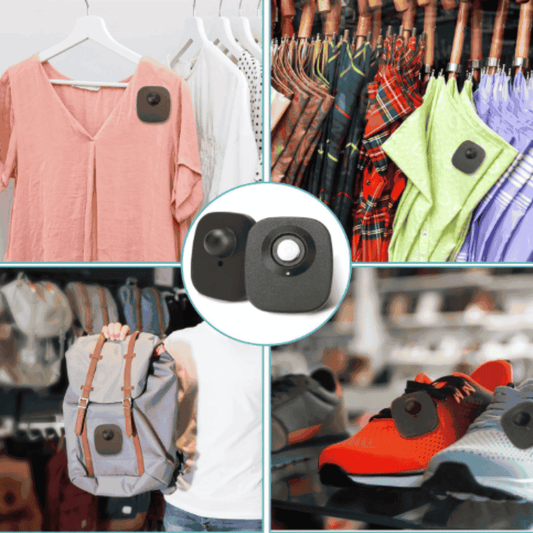 Alarma Sensor de seguridad Con Pin para Ropa Am 58khz