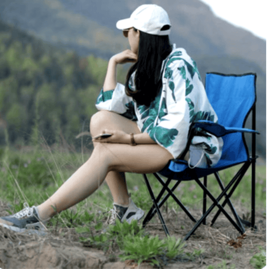 Silla plegable portatil de playa camping verano y acampar