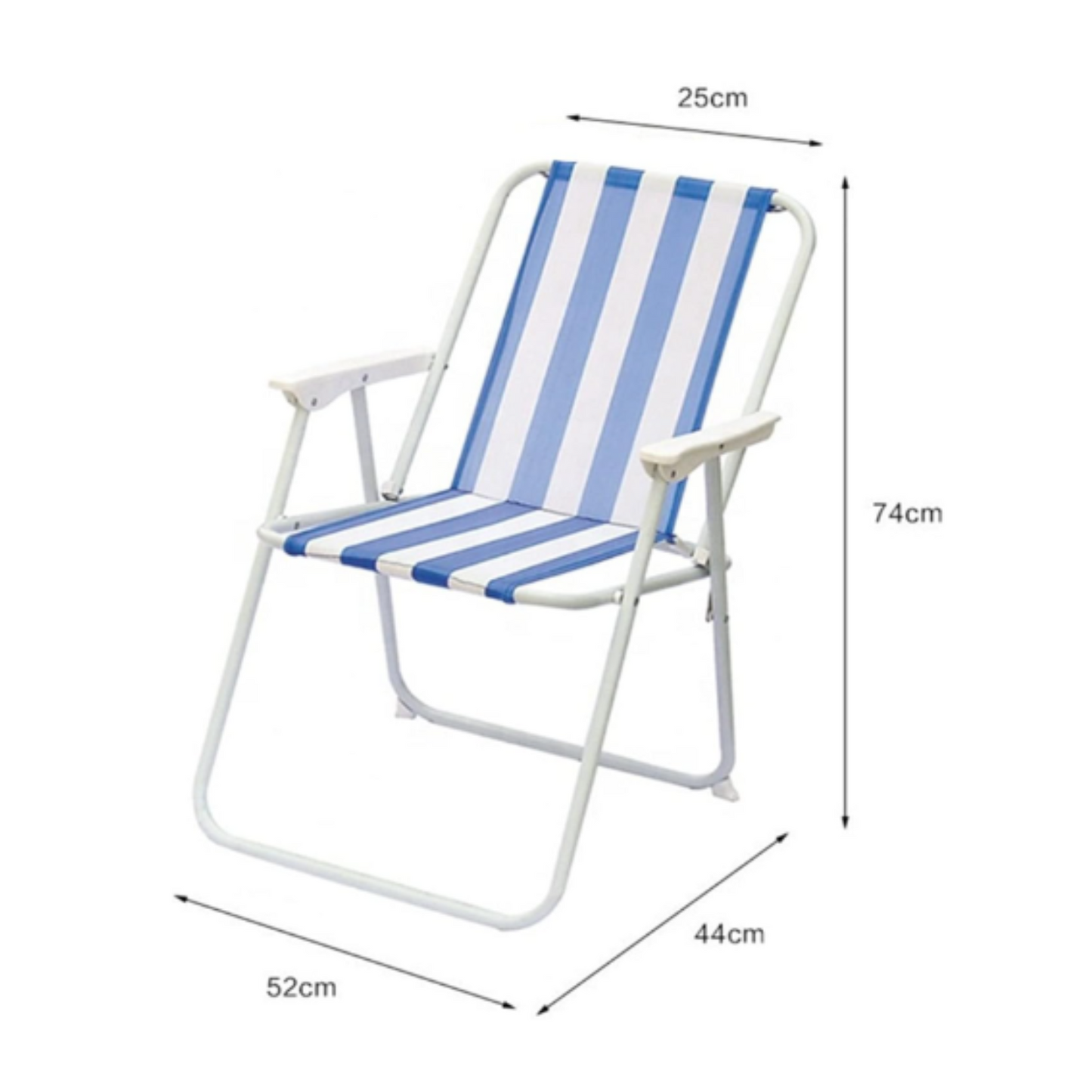 Silla sillón plegable de playa o camping jardin