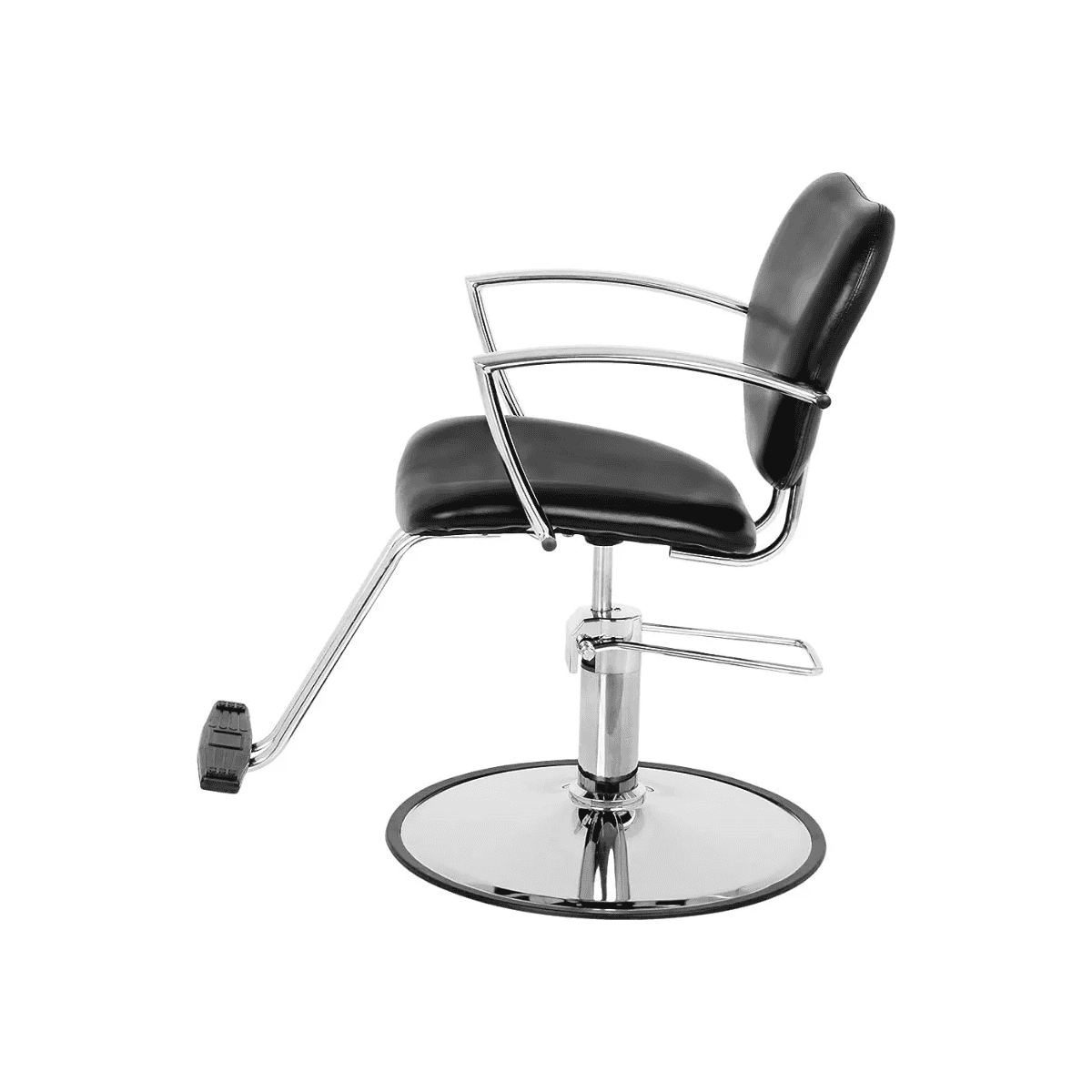 Sillon Hidráulico Negro Barbería Peluqiería HB-A158-C1
