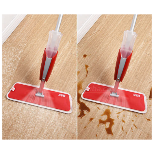 Mopa Trapeador Spray Rociador Limpia Pisos 129cm