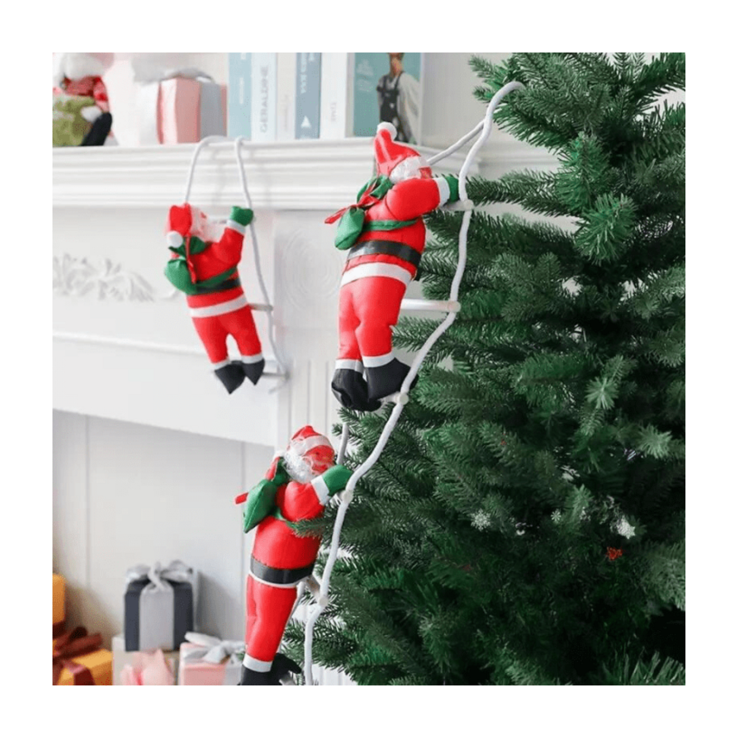 Adorno Colgante Escalera Viejo Pascuero 90cm