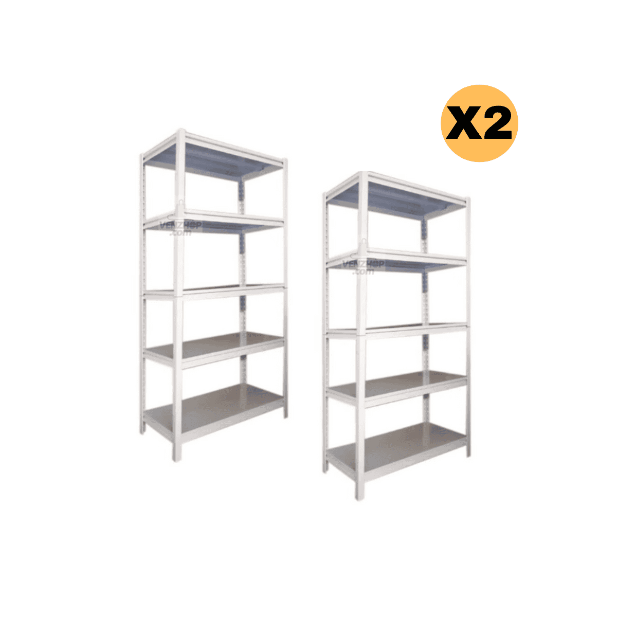 Estantería Rack 5 Bandejas Supermercado O Bodega