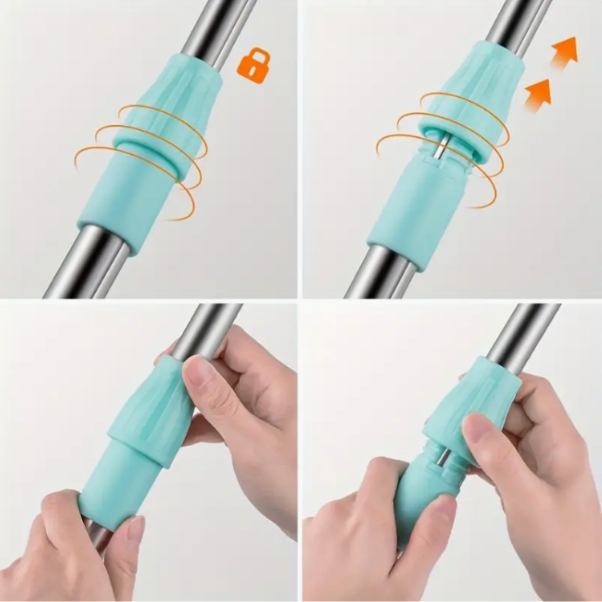 Alcanzador de productos Extensible Para Ropa Bastón Barra