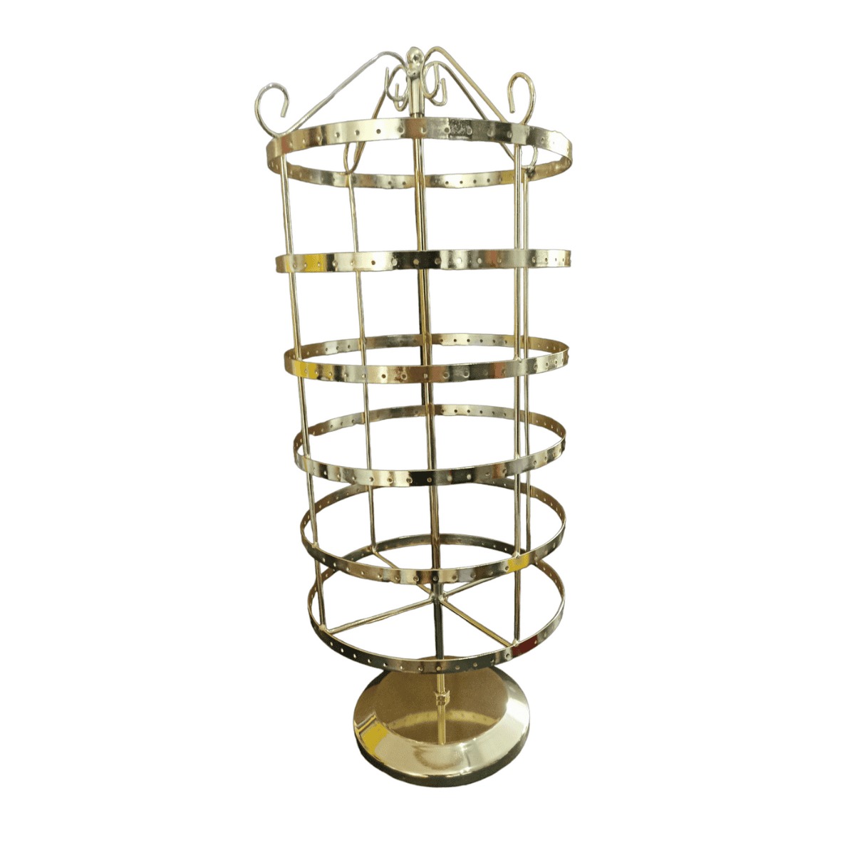 Exhibidor De Joyas Giratorio 144 Pares De Aros