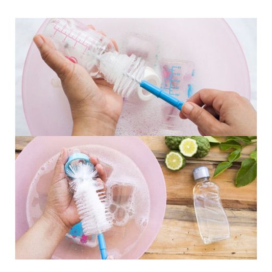 Cepillo Limpia Botella Tetero Biberon 29x5cm