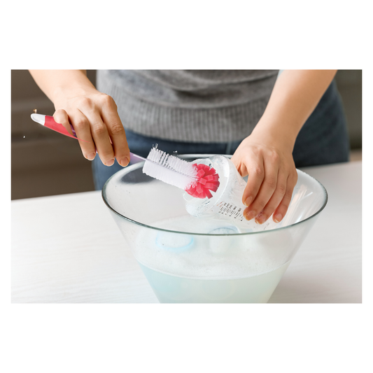 Cepillo Lava Botellas Limpia Teteros Mamaderas Tetinas 38cm