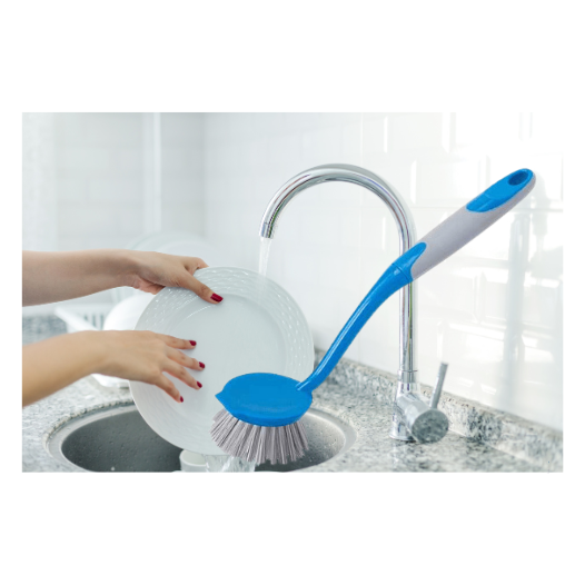 Cepillo Redondo Escobilla para Fregar Limpieza Cocina Vajilla