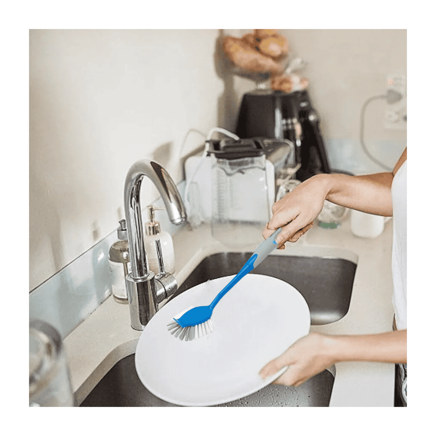 Cepillo Escobilla Multiusos Baño Fregadero Cocina 27.4 x 3.7cm