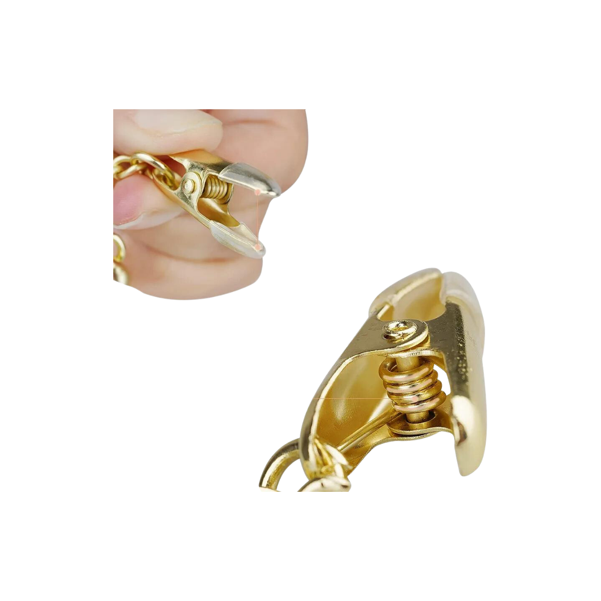 Colgador de ropa Percha Lencería de dama Color Oro Pack 10 unidades