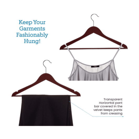 Colgadores de ropa Perchas madera