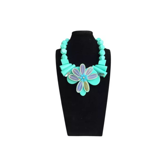 Exhibidor De Collar Cadenas Forrado Gamuza Venzhop