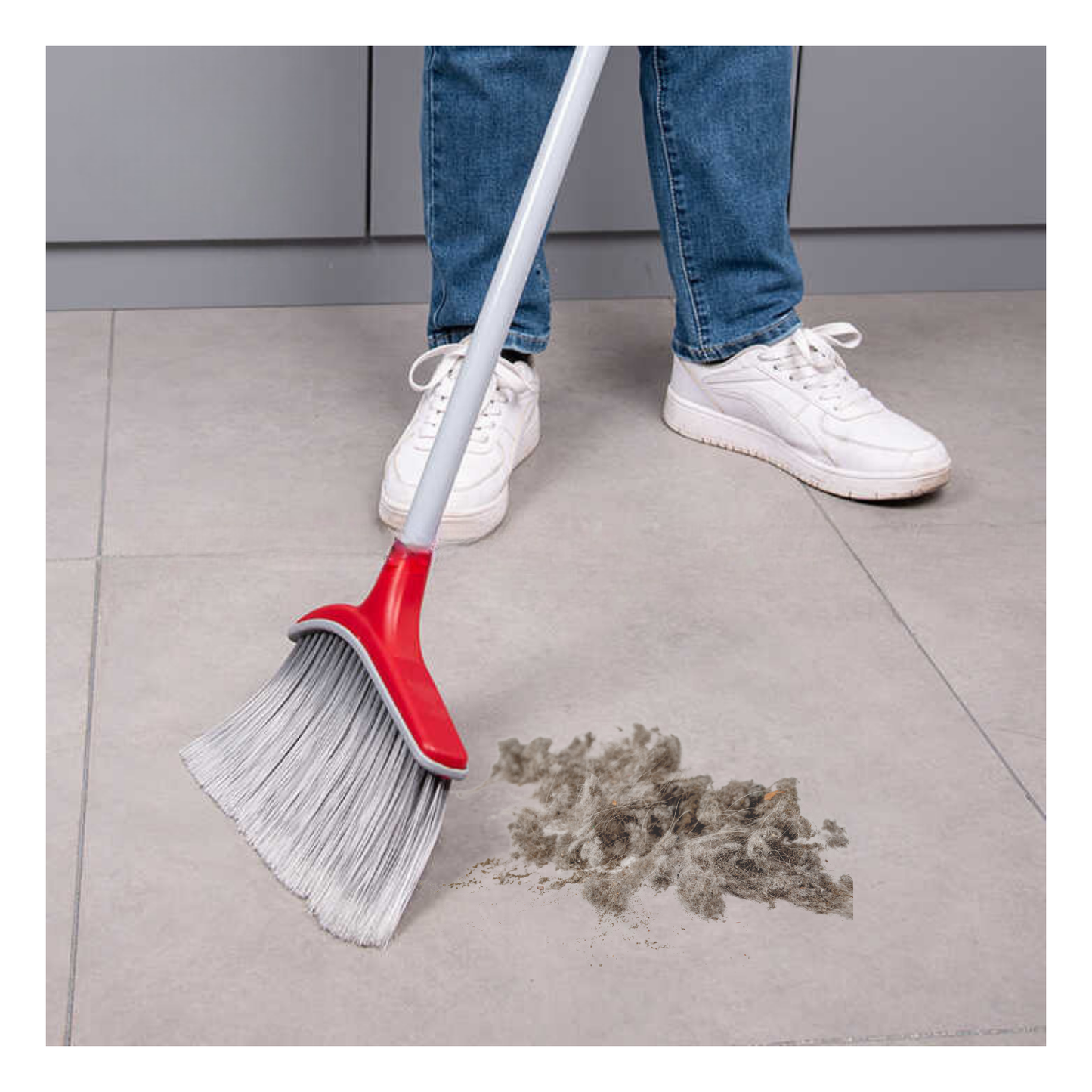 Escoba y Recogedor de Basura