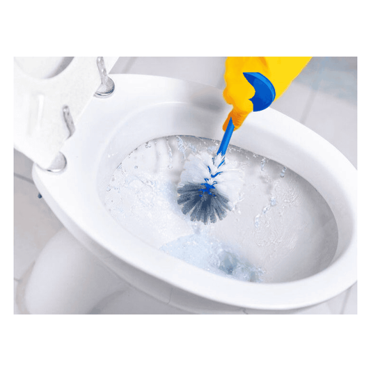 Cepillo Escobilla Limpieza de Inodoro con Base Wc