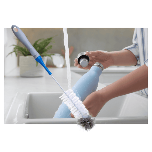 Cepillo Escobilla Limpia Botellas Teteros Mamaderas 36.4cm