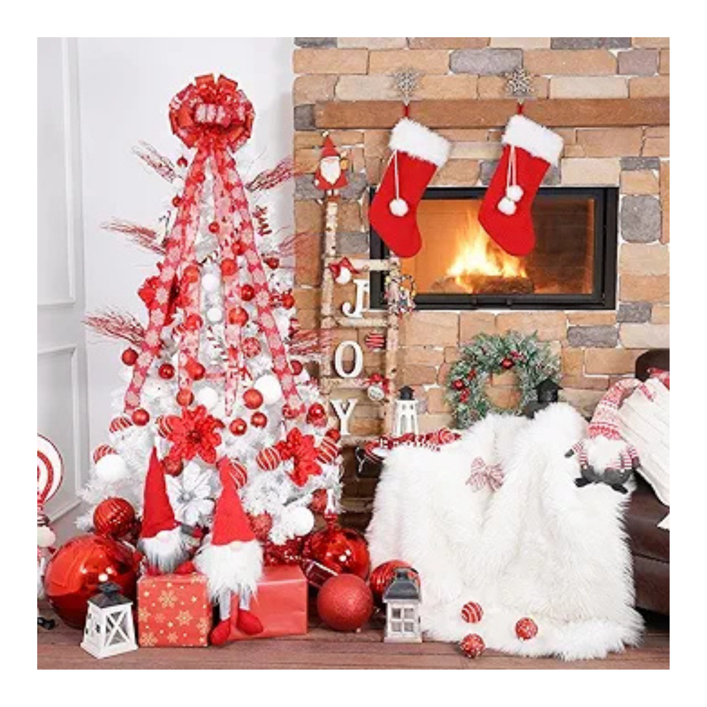 Set de 16 Esferas Navideñas Variedad de Diseños y Colores