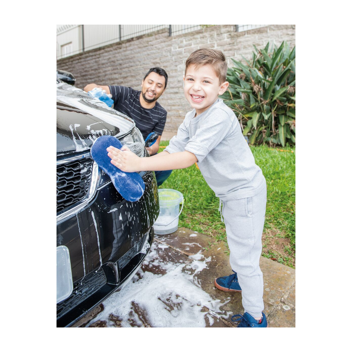 Esponja de Limpieza Microfibra para Auntomóvil 24x12.5cm