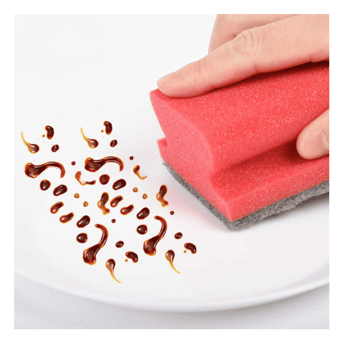 Set de 3 Esponjas para Fregar con Fibra Abrasiva