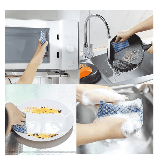 Esponja Multiusos para Fregar 4piezas