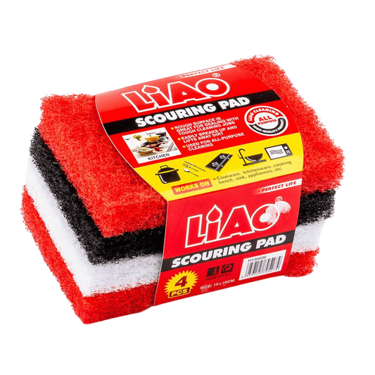 Estropajo Abrasivo Resistente 4piezas