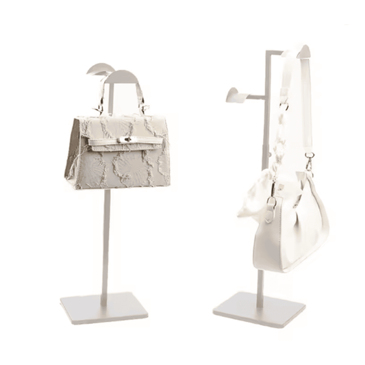 Exhibidor Metálico de Carteras y Bolsos con Altura Ajustable