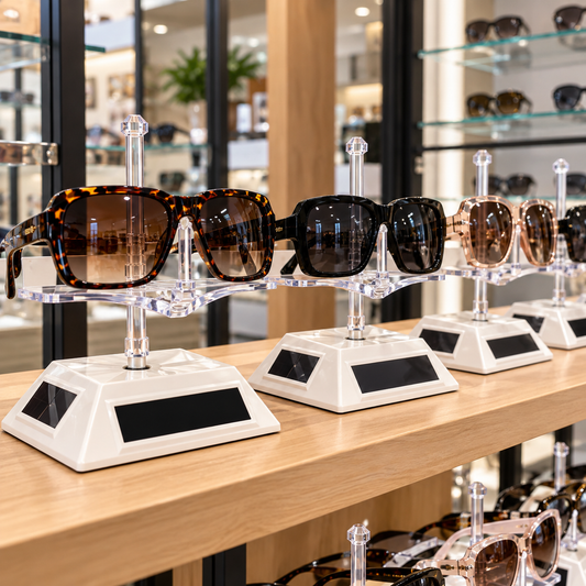 Exhibidor Giratorio para Lentes y gafas