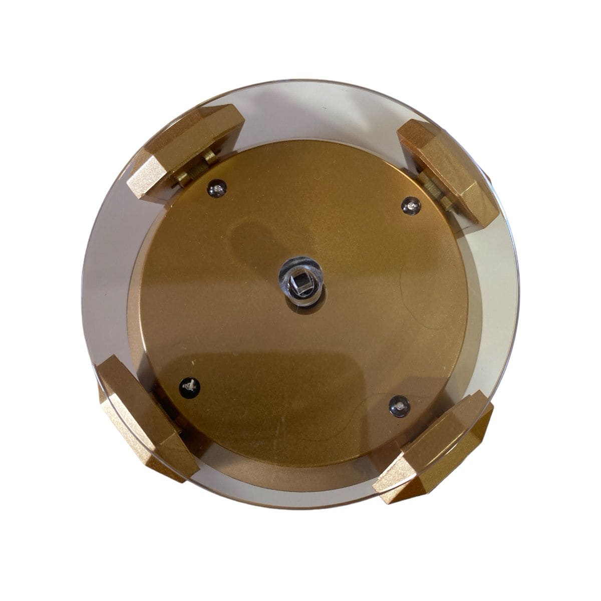 Exhibidor Mostrador Soporte Giratorio Portatil Bandeja Joyas Solar