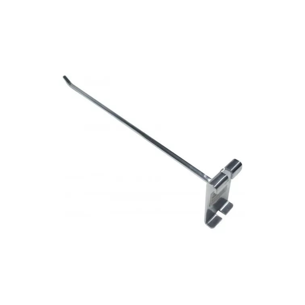 Gancho de Metal Cromado de 10cm para Malla o Rejilla