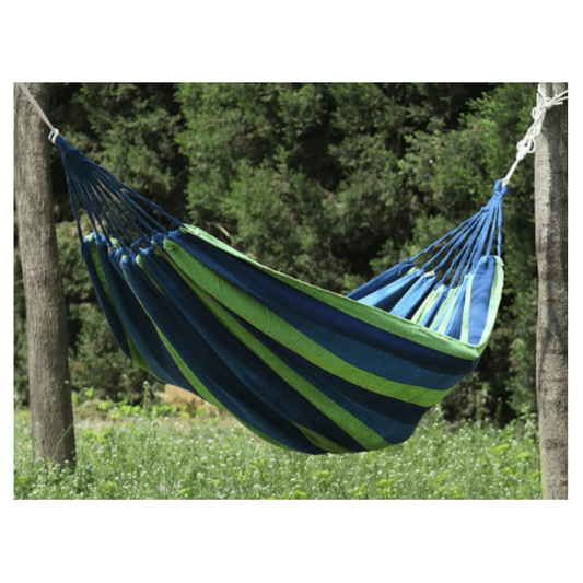 Hamaca algodón columpio 2 plazas colgante