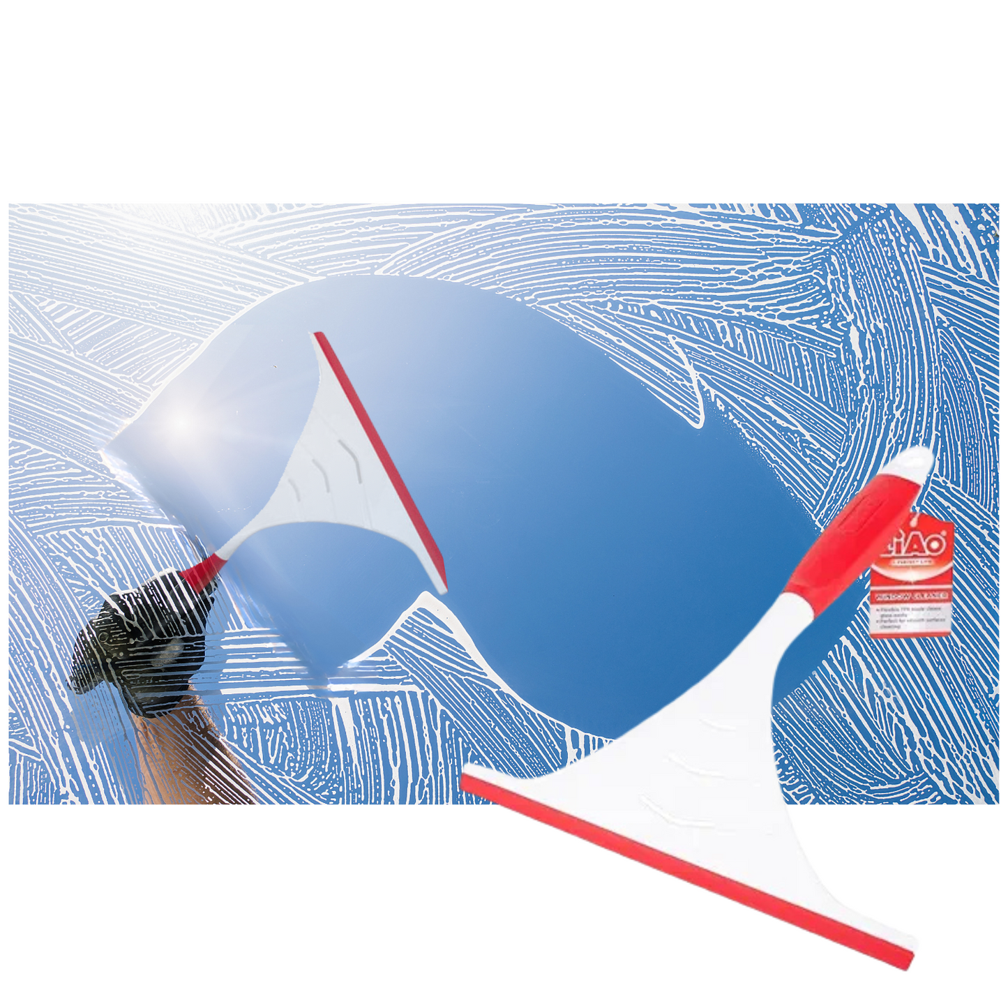 La Plumilla Limpia Vidrio Limpiador de Espejo 24cm